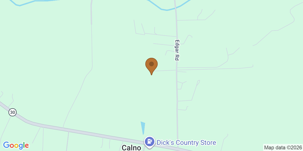 Map showing the Google Business location of Old Ridge Roofing at 381 Edgar Road, Hanover, VA, 23069